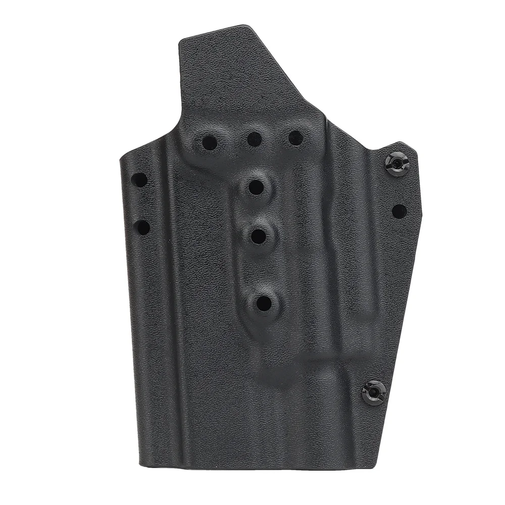 Arma táctica OWB ligera Kydex, funda de caza montada en paleta, rodamiento de luz para Airsoft G17 G19 G45 con X400, caza ligera - imagen 3