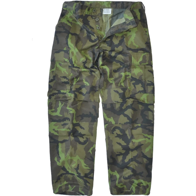 Pantalones de entrenamiento táctico al aire libre, ropa de trabajo de registro, pantalones de camuflaje táctico, pantalones casuales sueltos retro para skate callejero - imagen 3