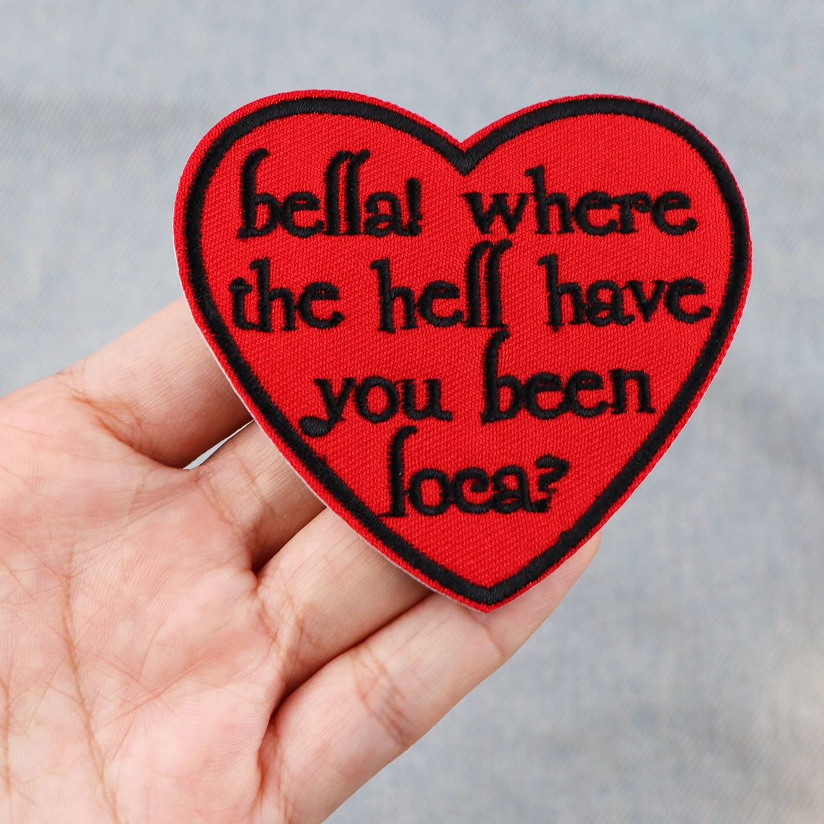 Parche de esta es la manera, frases motivacionales, parches para planchar en ropa, apliques, chaquetas de costura, parche de insignia bordado a rayas - imagen 2