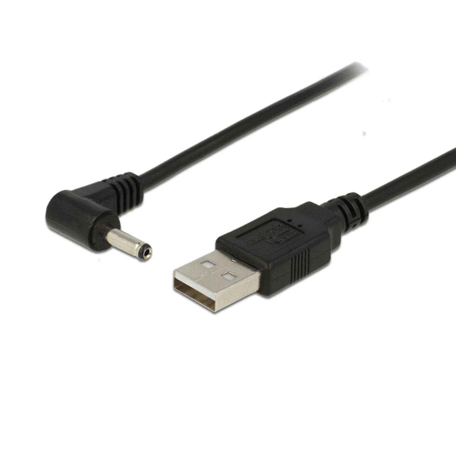 Chenyang-barril de enchufe de alimentación de CC, Cable de 5v, ángulo recto de 90 grados, 3,5mm, 1,35mm, 100cm a USB 2,0 macho - imagen 2