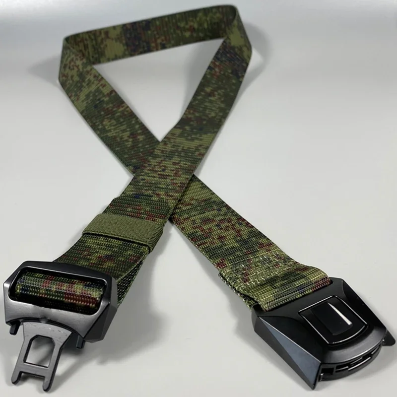 Camuflaje Digital ruso EMR, pequeño hombre verde, entrenamiento táctico, cinturón interior de nailon, hebilla de aleación de liberación rápida - imagen 5