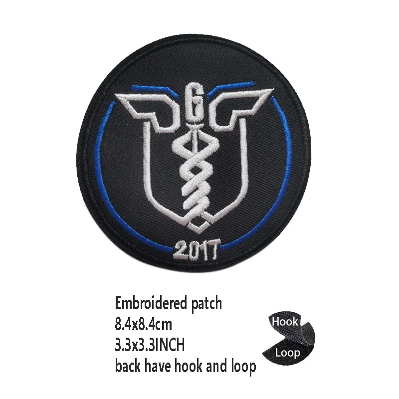 Parche bordado tigre – Insignia militar MOLLE para mochila táctica - imagen 4