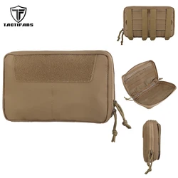 Bolsa GP MOLLE para uso General, paquete EDC, IFAK, Panel de bucle, doble cremallera, accesorios para chaleco de caza al aire libre