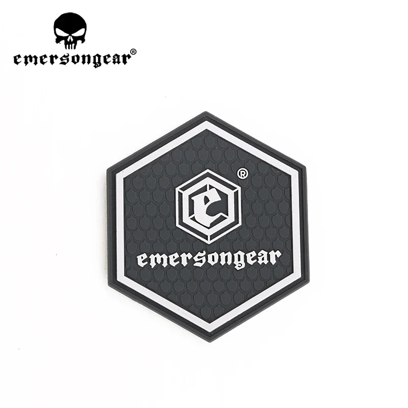 Emersongear, parche táctico de PVC de marca, insignia de moral, pegatina con emblema para Airsoft, bolsa portadora de placa, casco, chaleco de caza EM9394 - imagen 4