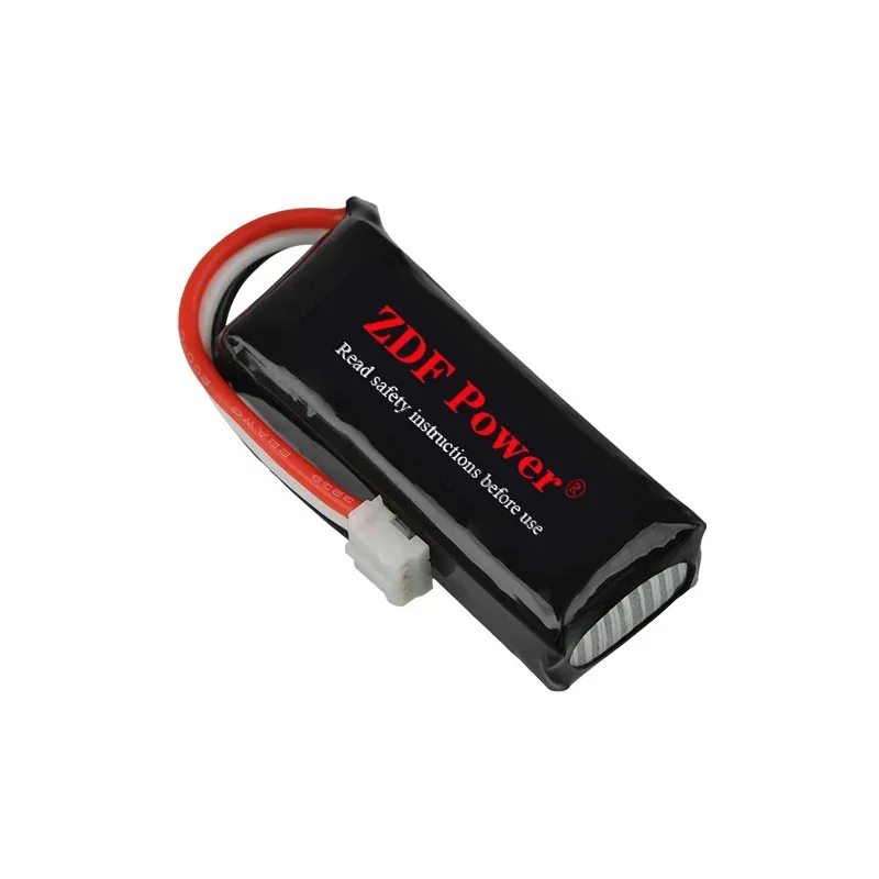 Batería Lipo para coche de carreras, pila de 1/2 piezas, 350mAh, 7,4 V, 30C, 2S, para ATM, AMZ, DRZ, K989, RC 1/28, mini drone, Ant - imagen 4