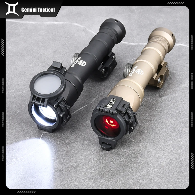 Linterna táctica M600C Scout Airsoft M600 600 lúmenes difusor de luz LED blanca luces de relleno IR cubierta de lámpara accesorios de caza - imagen 3