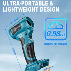 Soplador inalámbrico TurboFan 18V – aire turbo sin cable