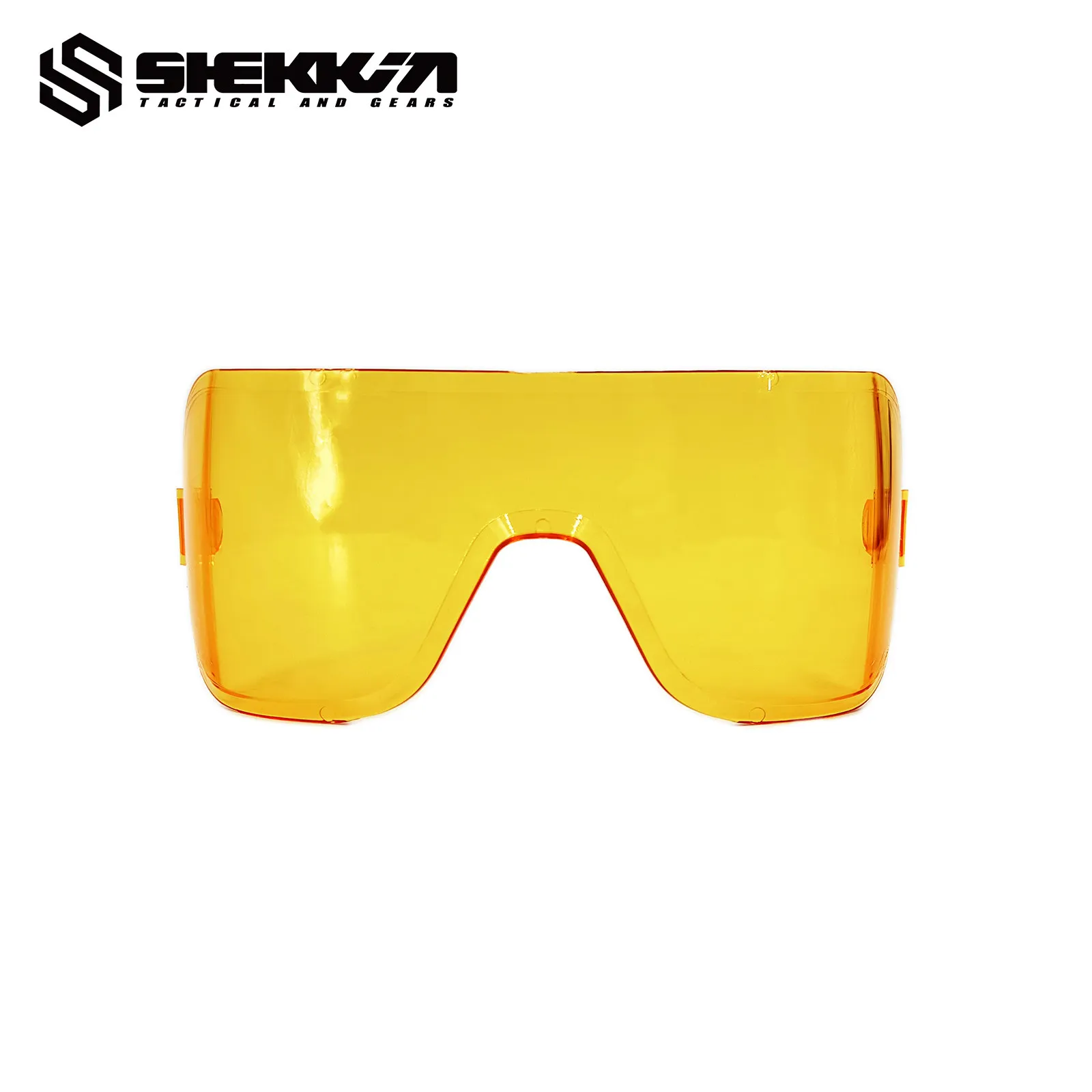 Lentes protectoras tácticas para máscara antigás, verde, naranja, amarillo, plateado, azul, coloridas... - imagen 4