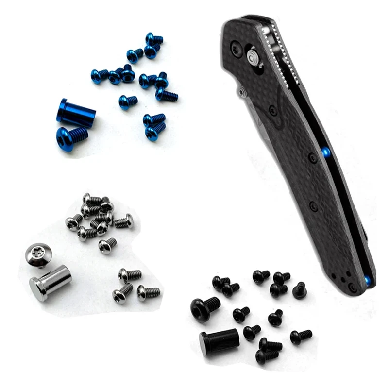 Juego tornillos titanio Benchmade 940 Osborne – Personalización cuchillo