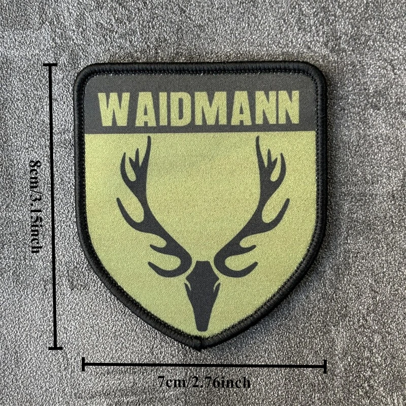 Parche estampado táctico para ropa, insignia de moral, gancho, parches militares, pegatinas para mochila, brazalete - imagen 2