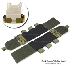 Chaleco Táctico MOLLE de Combate con Bolsillos para Airsoft y Outdoor
