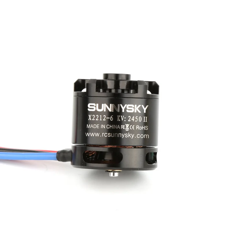 Sunnysky-Motor sin escobillas para cuadricóptero, eje corto, 2/4 piezas, X2212, 980KV/1250KV/KV1400/2450KV, 2-4S, nuevo - imagen 4
