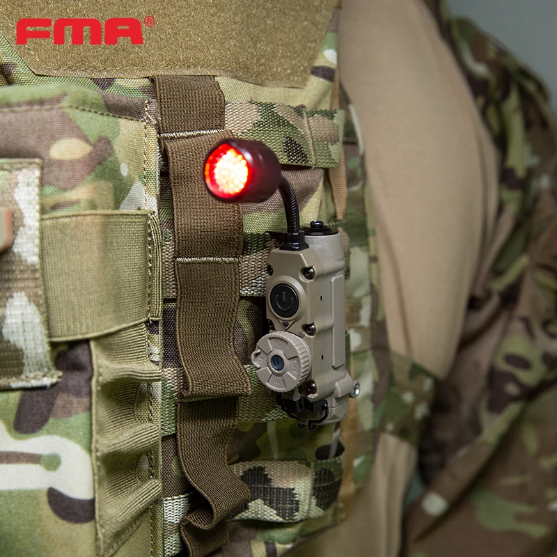 Luz táctica de supervivencia, sistema de faro Universal con señal intermitente tricolor, luz baja IR - imagen 4