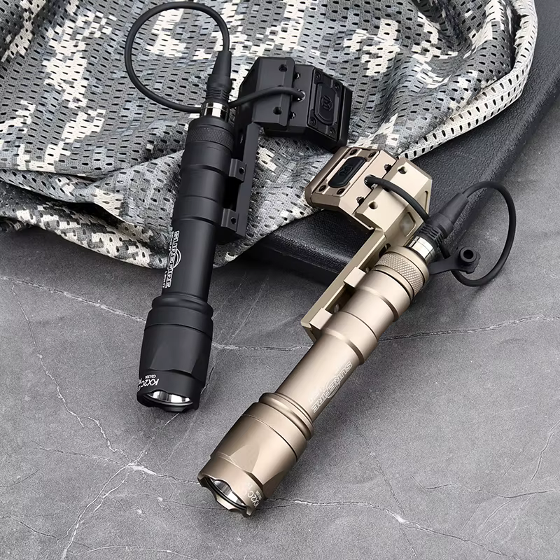 WADSN Soporte Desplazado M300 M600 Scout Light Botón Mod SureFire
