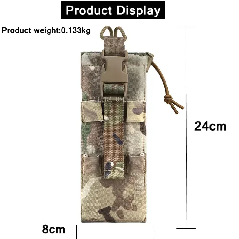 Bolsa táctica para Radio Molle caza Cs Radio Walkie Talkie bolsas para PRC152/148, funda para interfono para deportes al aire libre - imagen 3