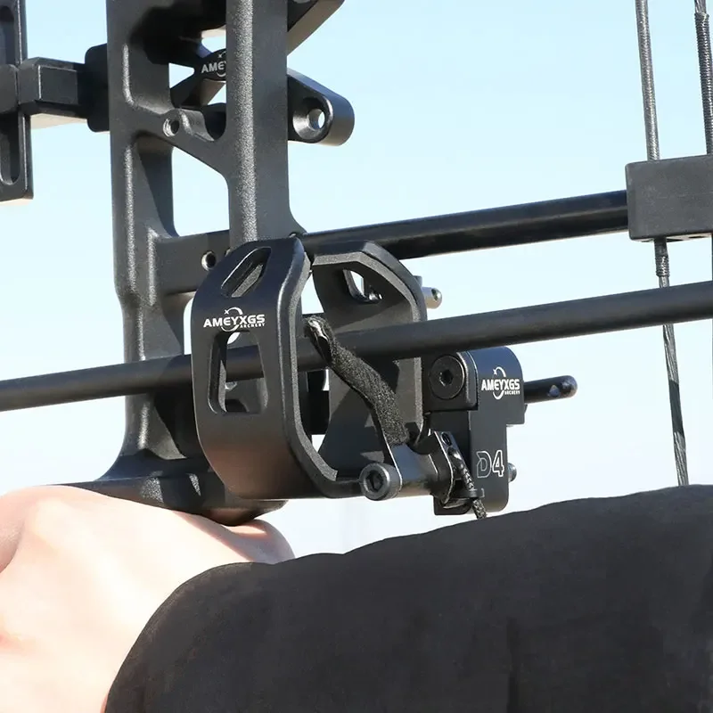 Arco compuesto, soporte de flecha de caída, Metal ajustable para mano derecha, tiro con arco, objetivo, caza, accesorios de descanso de flecha - imagen 5