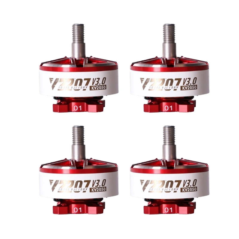 4Pcs 2207 V3 2050KV
