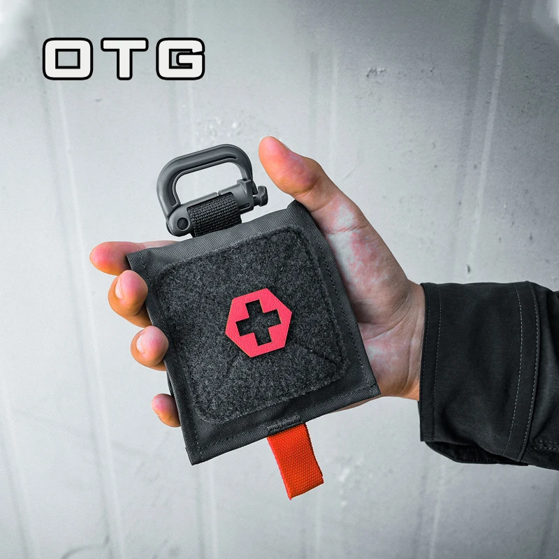 Kit de primeros auxilios de bolsillo plegable, Kit de primeros auxilios táctico, Kit de almacenamiento Edc - imagen 2