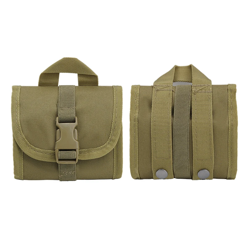 Carcasas tácticas Molle para escopeta, 14 balas, accesorios de caza Airsoft, bolsa de munición, soporte para balas, bolsa para cartuchos de Rifle - imagen 4