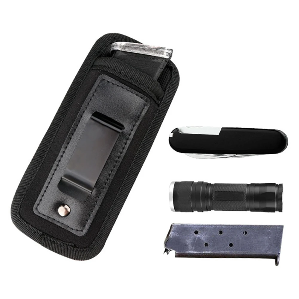 Riñonera táctica IWB Mag, bolsa para revista Singe de 9mm, funda para pistola Mag, bolsa con Clip, soporte para pistola Mag para Glock 17 26 43