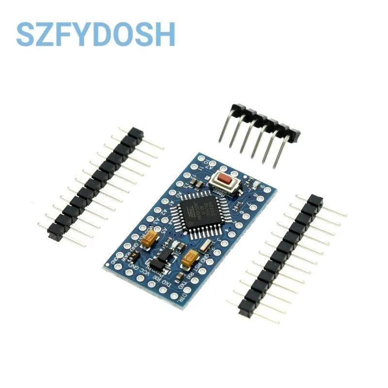 Pro Mini 328 Mini 3.3V/8M 5V/16M ATMEGA328/PB ATMEGA328P-AU 3.3V/8MHz 5V/16MHZ para Arduino - imagen 2