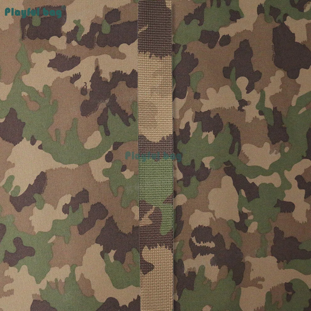 Cinta de Camuflaje Suiza de Doble Cara de 5 Metros y 25 mm de Ancho, Accesorio para Equipo Táctico y de Exterior, Correa para Proyectos de Bricolaje NA107 - imagen 2