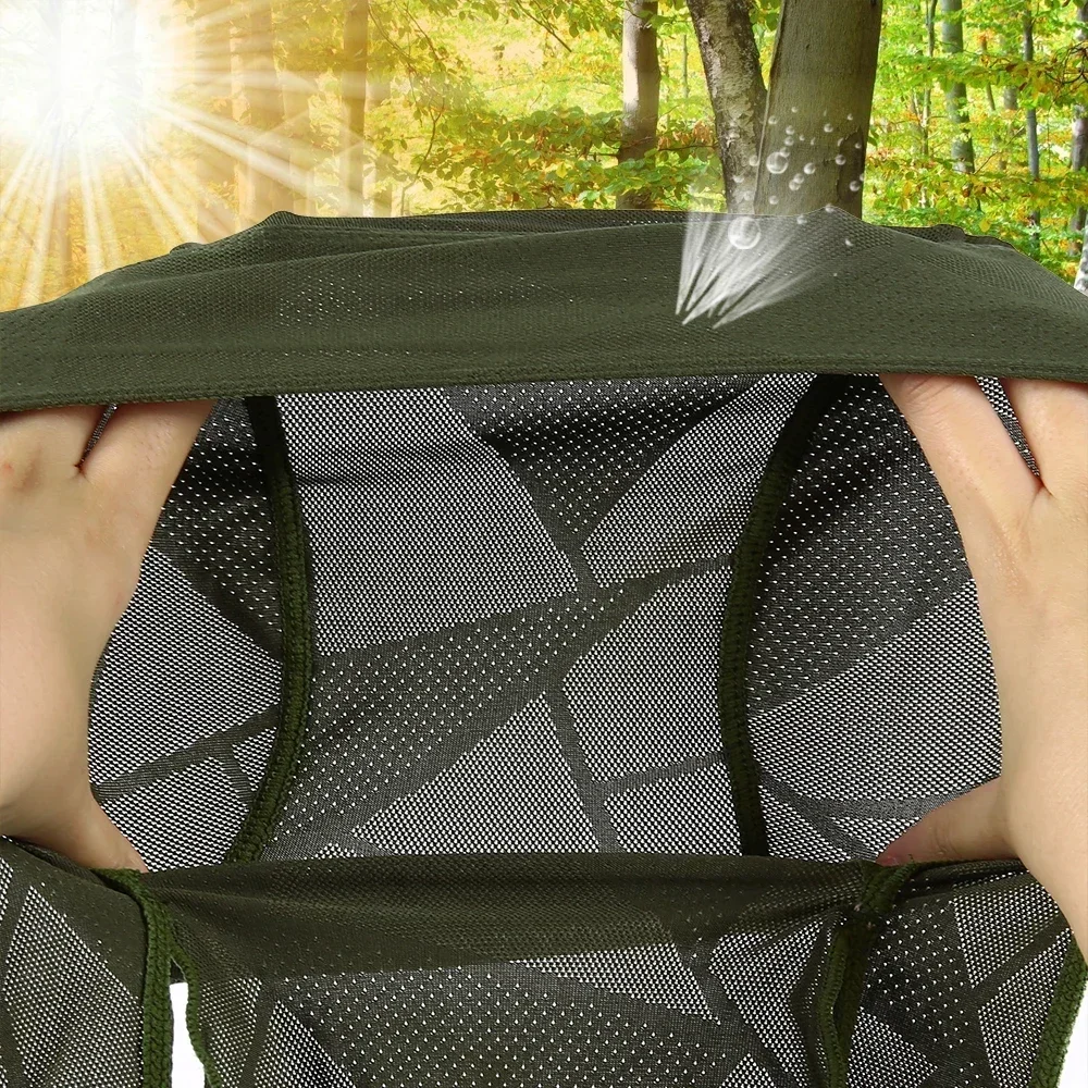 Gorros deportivos de secado rápido para ciclismo, Bandana para correr para hombre y mujer, pañuelo para la cabeza, gorro de pirata transpirable, gorro con capucha, gorros - imagen 2