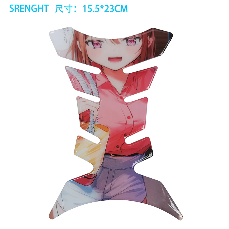 Pegatina de protección para tanque de combustible de motocicleta, pegatina de espina de pescado, a la moda y de alta calidad - imagen 2