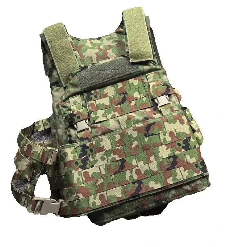 Nuevo chaleco táctico de camuflaje Digital estilo japonés con sistema MOLLE para deportes al aire libre, Airsoft