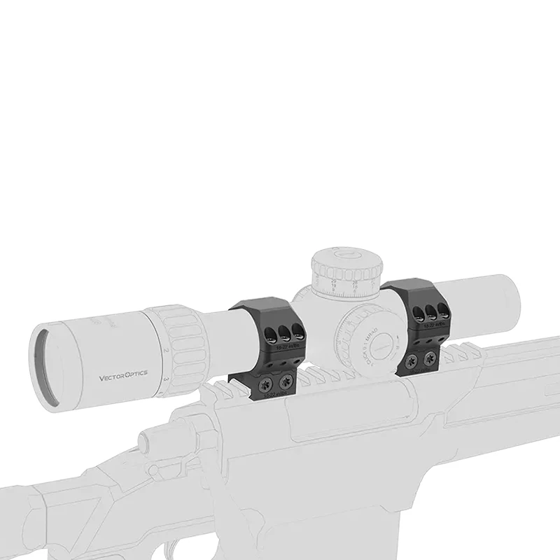 Vector X-Accu anillas montaje Picatinny aluminio 6061-T6 caza - imagen 4