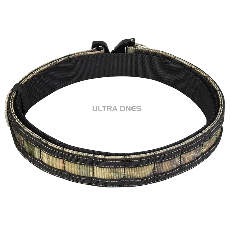 Blet de combate táctico multifuncional para tiro al aire libre, cinturones de cintura resistentes para caza, faja Airsoft de Paintball de liberación rápida - imagen 3