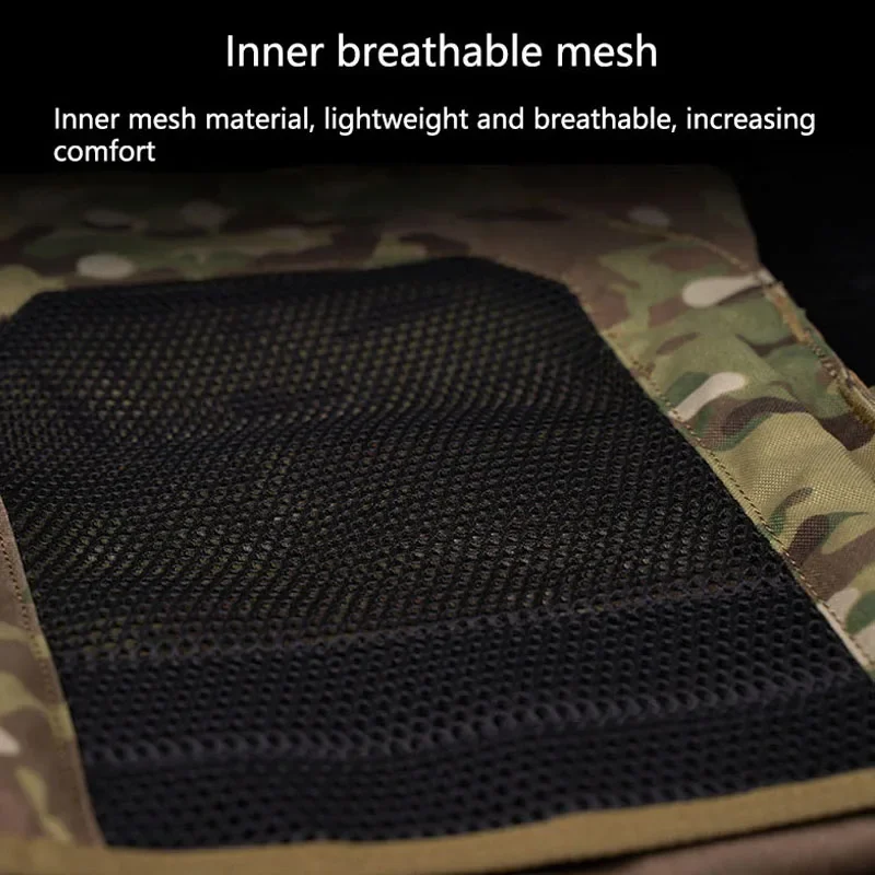 Los atacadores pueden desmontar y descargar rápidamente chalecos tácticos, cintura de malla transpirable, chalecos de caza fijos con velcro - imagen 5