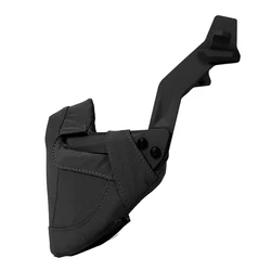 TB-FMA Casco ligero para exteriores, media máscara con riel, máscara especial para casco RÁPIDO