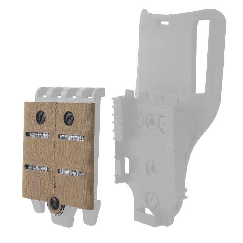 Accesorios adaptadores de montaje del sistema QLS MOLLE M, para bolsas de revistas de tiro con armas, accesorio Modular de polímero, bolsa de revistas de caza - imagen 2