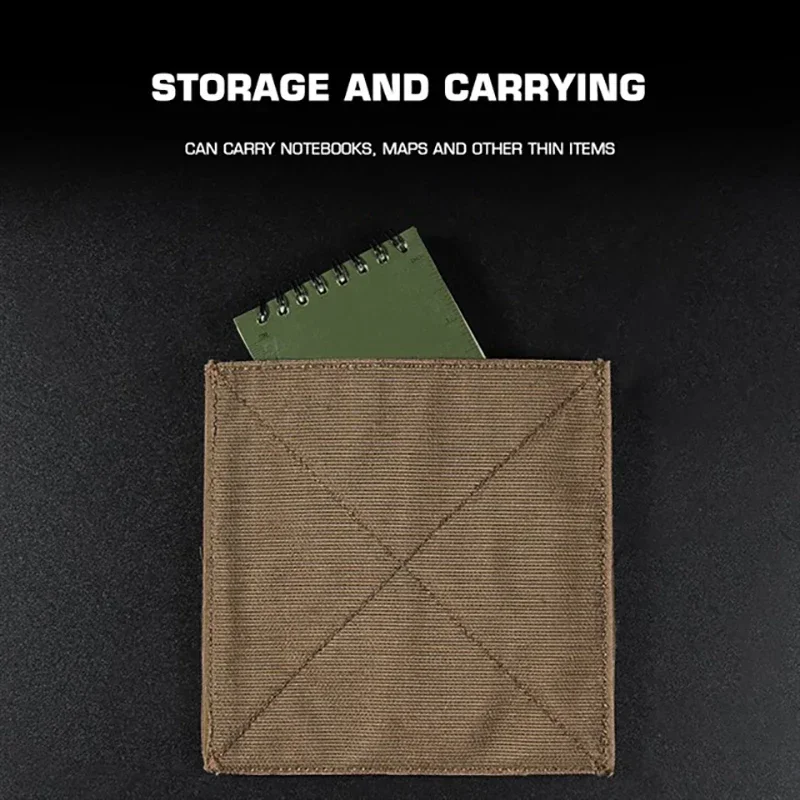 Bolsa táctica Molle D3CRM para pecho, bolsa de expansión para administrador, bolsa de almacenamiento oculta, bolsillo para chaleco, mochila con gancho y bucle - imagen 3