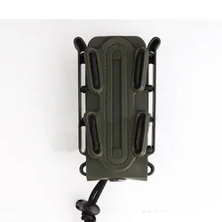 Emersongear-bolsa para revistas, 5,56mm, 7,62mm, 9mm, bolsa magnética rápida, carcasa suave, fijación para Rifle, cinturones Molle, portador de Clip