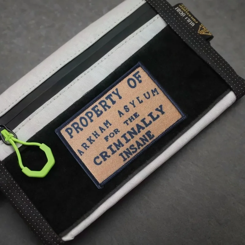 Parche táctico Arkham Asylum – Morale con velcro para equipo militar