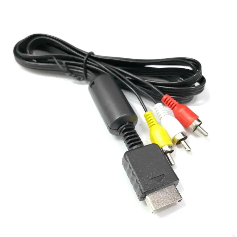 J1HC Compuesto RCA Cable Cable Estereo Compuesto Video Adaptador Cable para - imagen 4
