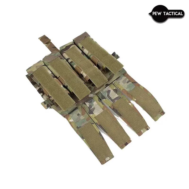 PEW-bolsa táctica con solapa para Mag, Clip portador Mag de 9MM, 45 paneles frontales AVS JPC2.0, bolsa desmontable con Clip para revistas Airsoft - imagen 5