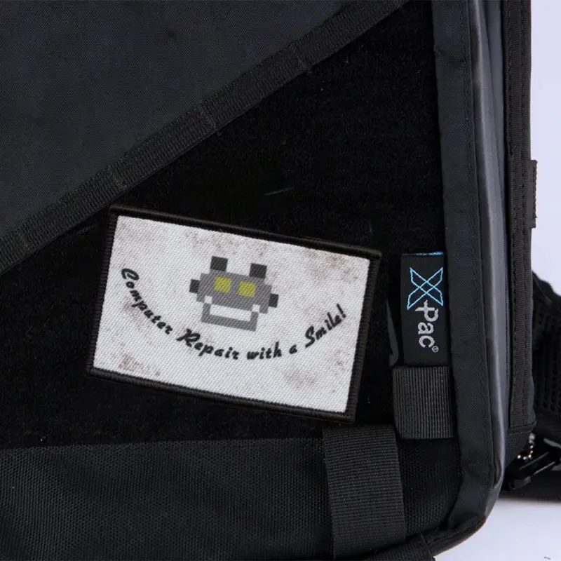 Parche táctico "Robot", insignia de moral militar, impresión de gancho y bucle, mochila, accesorios de decoración de ropa, pegatinas, brazalete - imagen 5