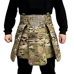 Falda táctica rusa a prueba de balas para exteriores, falda MOLLE multifuncional, armadura