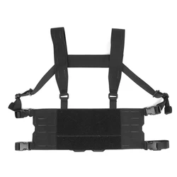 Plataforma de Chesty táctica PEW para exteriores, correa de cintura, accesorios de caza, arnés ancho práctico, aparejo de pecho táctico estilo Ferro