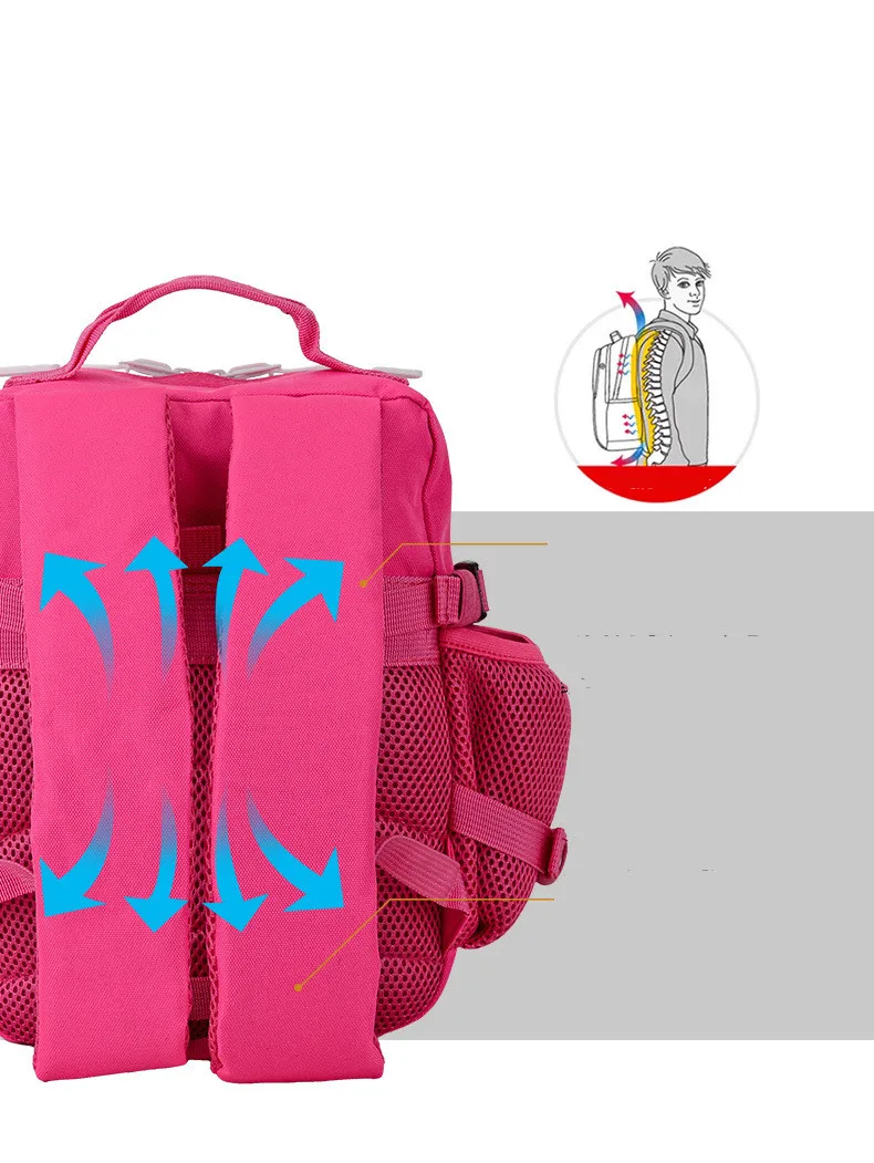 Nueva mochila de senderismo impermeable al aire libre tamaño pequeño gran volumen ligero moda ocio bolsa viaje Fitness bolsa de ordenador diaria - imagen 4