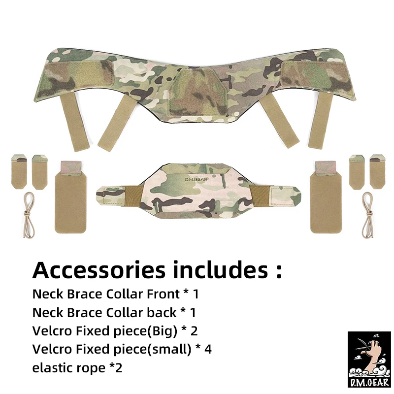 DMGear-chaleco táctico para caza, Protector de cuello, equipo táctico para Airsoft, Jpc, Avs, Fcsk, CPC, 2,0 - imagen 5