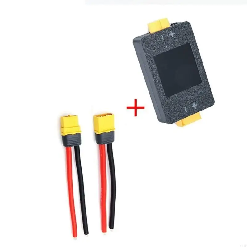 Medidor potencia profesional XT60, herramienta medición capacidad 8-150V 25A para prueba carga/descarga - imagen 2