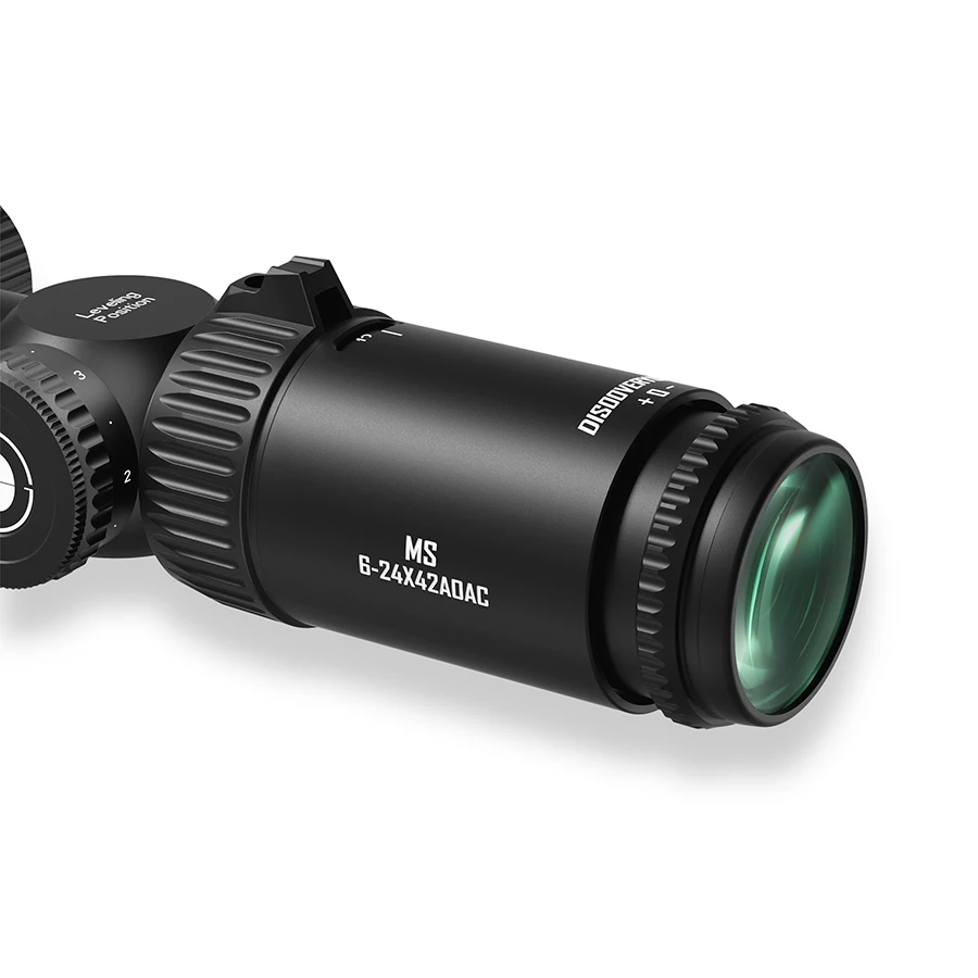 Discovery MS 6-24x42AOAC mira telescópica de caza a prueba de golpes SFP-MOA-L iluminante verde y rojo diámetro 25,4 MM alcance de disparo óptico - imagen 4