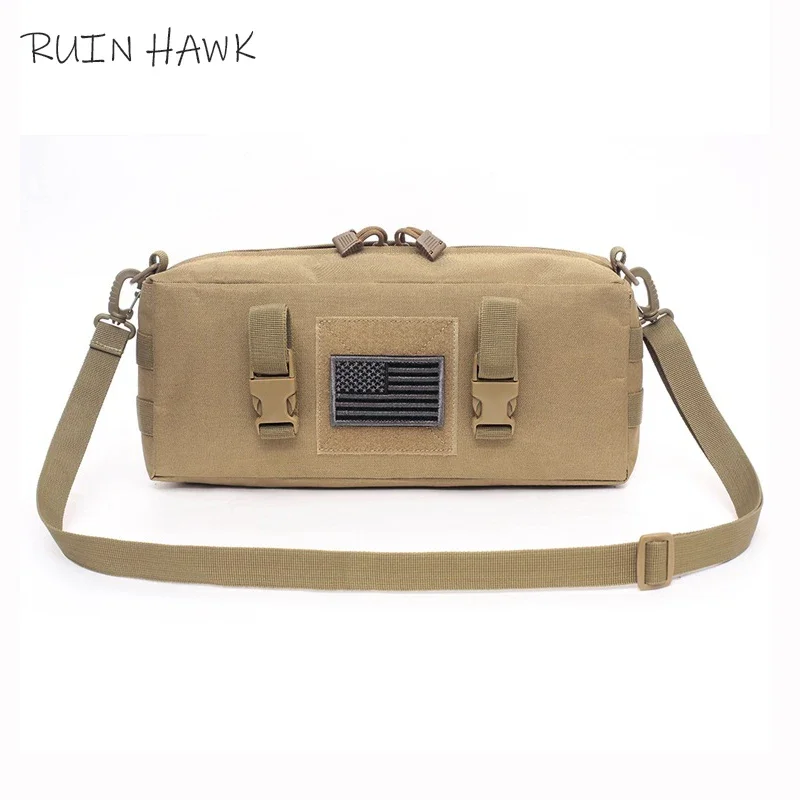 Bolsa táctica Molle para deportes al aire libre, bolsa multiusos de gran capacidad para incrementos, bolsa de viajes cortos para caza y Paintball - imagen 3