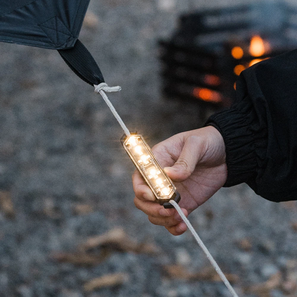 ShineTrip-luz de cuerda de viento táctica, iluminación de lectura, ligera, para acampar, luz ambiental portátil, luces de advertencia de cuerda de viento - imagen 3