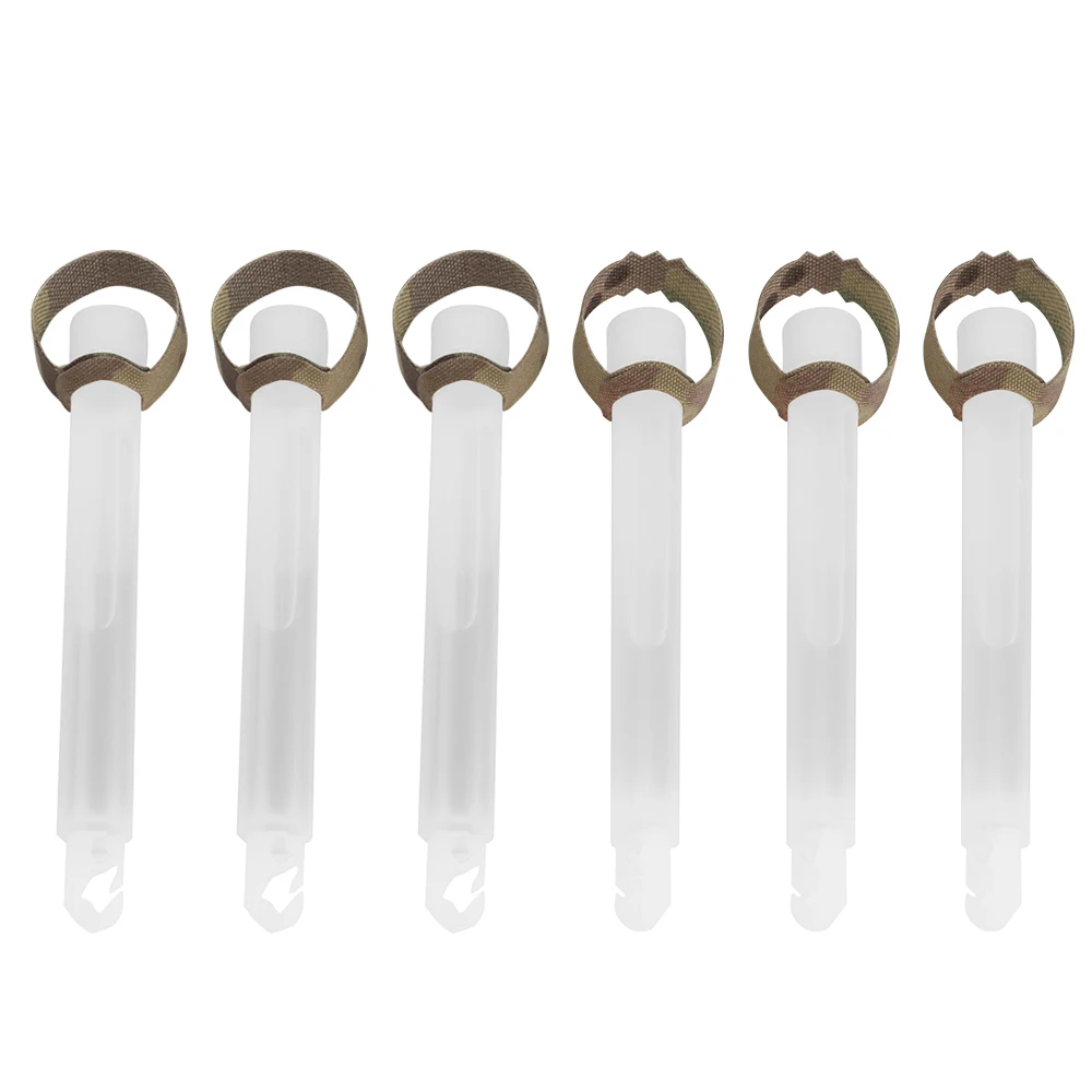 Nueva bolsa de almacenamiento con cuerda colgante, soportes Chemlight, paquete de 6 barras luminosas, almacenamiento, accesorios de pesca y caza, bolsa para barras luminosas - imagen 4