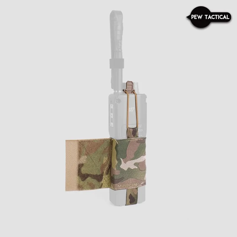 PEW TACTICAL FERRO STYLE Wingman V2 Bolsa para radios personales de cuerpo grande FCPC V5 AIRSOFT UA43 - imagen 4